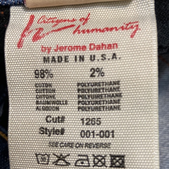 Citizens of Humanity Stretch Low Waist Bootcut Womens Denim Jeans EUC Size 26 - Picture 11 of 13